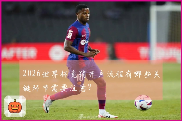 2026世界杯竞猜开户流程有哪些关键环节需要注意？